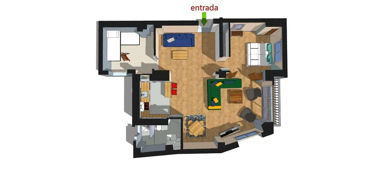 Ferienwohnung Sancha De Lara Málaga 0*,  Spanien